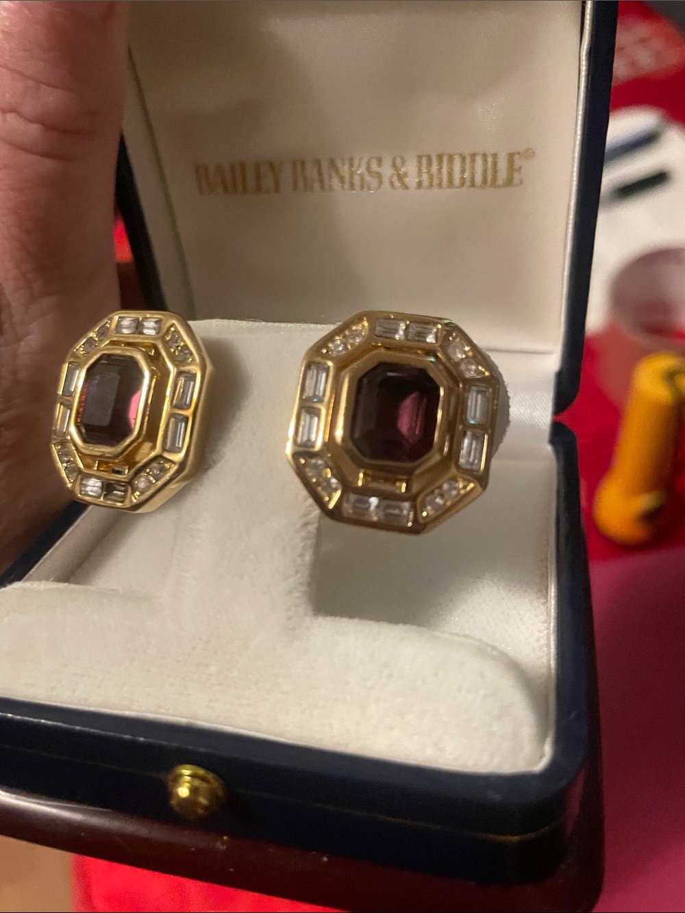 Vintage costume jewelry earrings